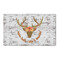 Floral Antler 3' x 5' Indoor Area Rug (Personalized)