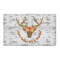 Floral Antler 3' x 5' Patio Rug (Personalized)