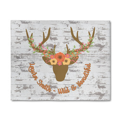 Floral Antler 8' x 10' Patio Rug (Personalized)