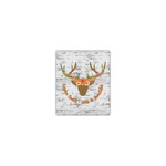 Floral Antler Canvas Print - 8x10 (Personalized)