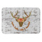 Floral Antler Anti-Fatigue Kitchen Mat (Personalized)