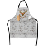 Floral Antler Apron With Pockets w/ Name or Text