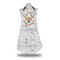 Floral Antler Apron w/ Name or Text
