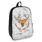 Floral Antler Backpack - angled view