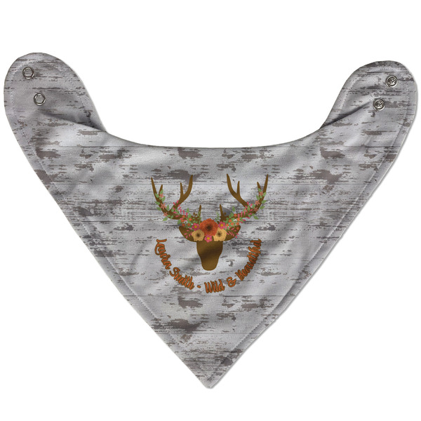 Floral Antler Bandana Flat Approval