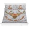 Floral Antler Comforter Set - King (Personalized)