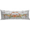 Floral Antler Body Pillow Case (Personalized)