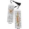 Floral Antler Bookmark with tassel - Front and Back