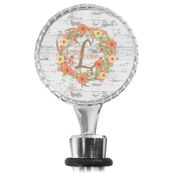 Floral Antler Bottle Stopper Main View