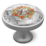 Floral Antler Cabinet Knob (Personalized)