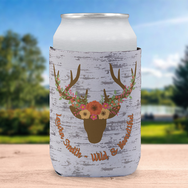 Floral Antler Can Sleeve - LIFESTYLE (single)