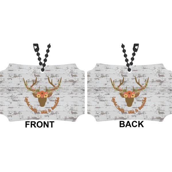 Floral Antler Car Ornament - Berlin (Approval)