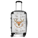 Floral Antler Suitcase (Personalized)