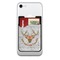 Floral Antler Cell Phone Credit Card Holder w/ Phone