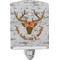 Floral Antler Ceramic Night Light (Personalized)