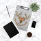 Floral Antler Clipboard - Lifestyle Photo