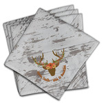 Floral Antler Cloth Napkins (Set of 4) (Personalized)