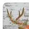 Floral Antler Coaster Set - DETAIL