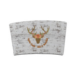 Floral Antler Coffee Cup Sleeve (Personalized)