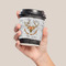 Floral Antler Coffee Cup Sleeve - LIFESTYLE
