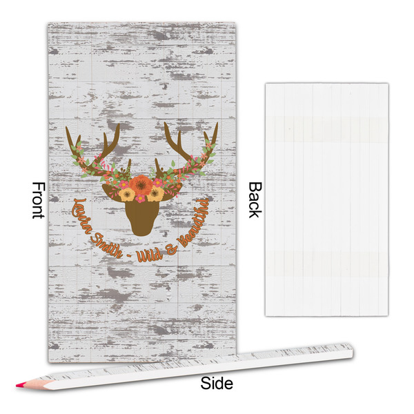 Floral Antler Colored Pencils - Approval