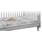 Floral Antler Crib 45 degree angle - Fitted Sheet
