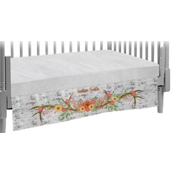 Floral Antler Crib Skirt (Personalized)