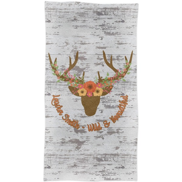 Floral Antler Crib Comforter/Quilt - Apvl