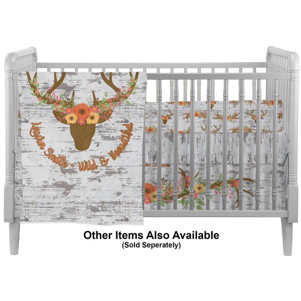Floral Antler Crib - Profile Sold Seperately