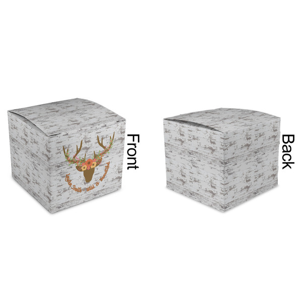 Floral Antler Cubic Gift Box - Approval