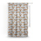 Floral Antler Custom Curtain With Window and Rod