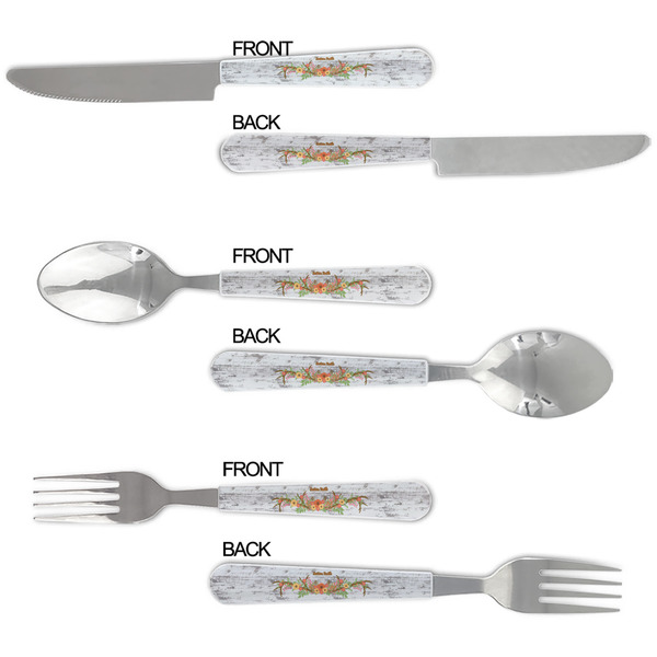 Floral Antler Cutlery Set - APPROVAL