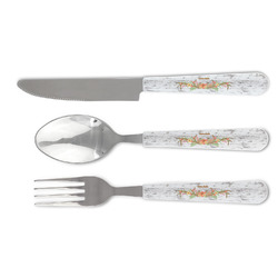 Floral Antler Cutlery Set (Personalized)