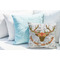Floral Antler Decorative Pillow Case - LIFESTYLE 2