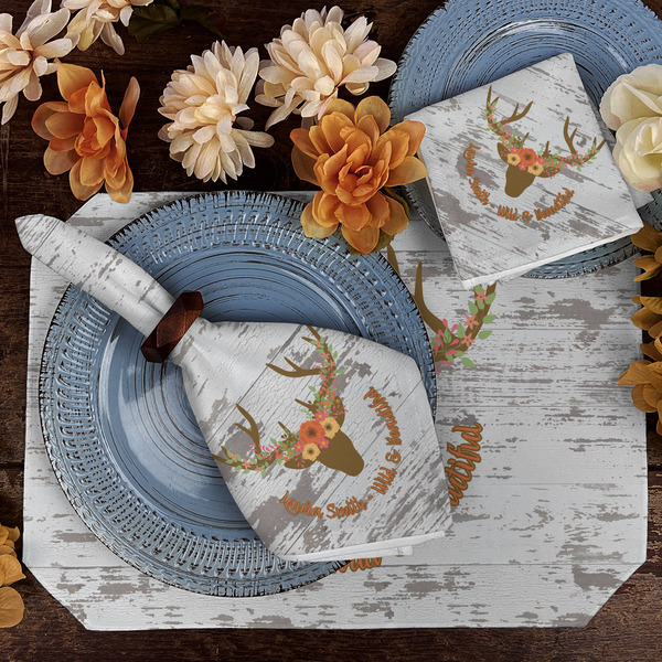 Floral Antler Dining Set