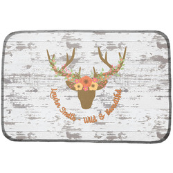 Floral Antler Dish Drying Mat (Personalized)