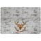 Floral Antler Dog Food Mat w/ Name or Text