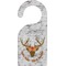 Floral Antler Door Hanger (Personalized)