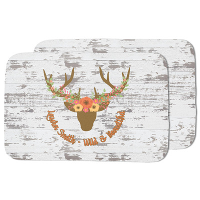 Floral Antler Dish Drying Mat (Personalized)