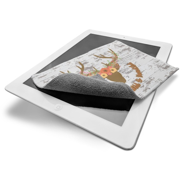 Floral Antler Electronic Screen Wipe - iPad
