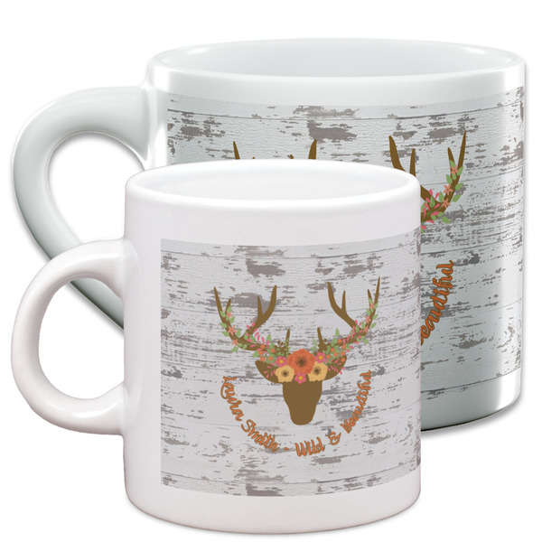 Floral Antler Espresso Mugs - Main Parent