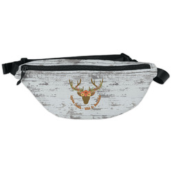 Floral Antler Fanny Pack - Classic Style (Personalized)