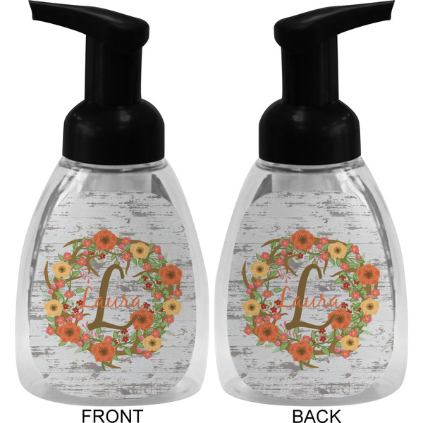 Floral Antler Foam Soap Bottle (Front & Back)