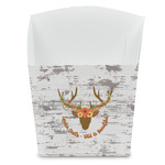 Floral Antler French Fry Favor Boxes (Personalized)