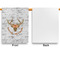 Floral Antler House Flags - Single Sided - APPROVAL