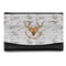 Floral Antler Genuine Leather Womens Wallet - Front/Main