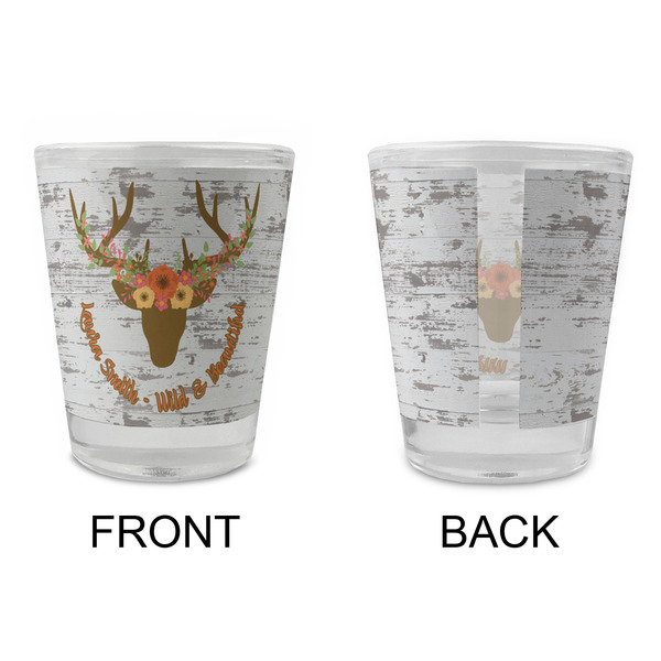 Floral Antler Glass Shot Glass - Standard - APPROVAL