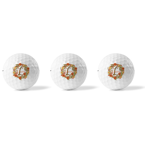 Floral Antler Golf Balls - Titleist - Set of 3 - APPROVAL