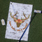 Floral Antler Golf Towel Gift Set - Main