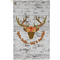 Floral Antler Golf Towel (Personalized) - APPROVAL (Small Full Print)